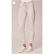 DECK Beige Zip Pocket Joggers