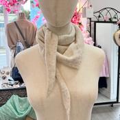 Stripe Petite Knit Triangle Scarf (2 Colours)