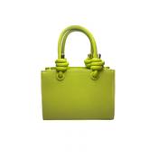 Lime Green Leatherette Bag image