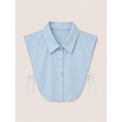 Light Blue Faux Collar