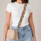 Pastel Diamond Adjustable Bag Strap