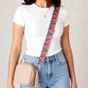 Neon Zigzag Adjustable Bag Strap