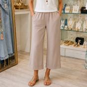 DECK 7/8 Turn-Up Trousers Taupe image