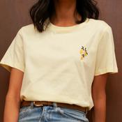 Limoncello Cotton Lemon Embroidered T-Shirt image