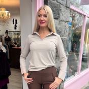 DECK Layering Shirt Taupe