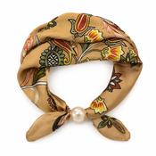 Magnetic Scarf Mocha &amp; Greens