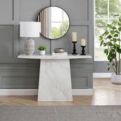 Lunar Marble Console Table