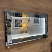 Extra Large Smoked Mirror Infinity Wall Light image