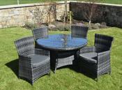 5 piece Rattan garden set image