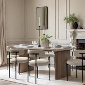 Marmo Carrera Marble Dining Set image