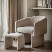 Roma Asko Armchair &amp; footstool