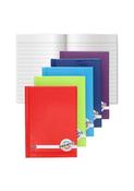 A6 160pg Hardback Notebooks - 5 Asst