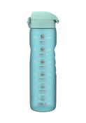 ION8 Quench Sonic Blue Motivator Water Bottle Leak Proof 1000ml (34oz) BPA Free