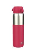 ION8 Viva Magenta Steel Water Bottle Leak Proof 1200ml XO image