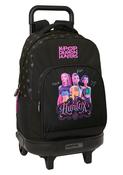 K-POP Demon Hunter Negra Large Backpack Wheeled image