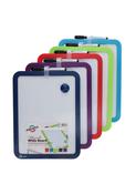 Magnetic Dry Wipe Whiteboard With Dry Wipe Marker - 5 Asst