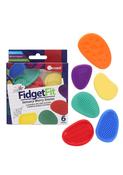 Pkt.6 Fidget Fit Sensory Worry Stones