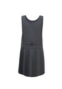 Hunter Pinafore Knife Pleat Grey