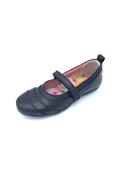 Petasil Girls School Shoes Evie Black