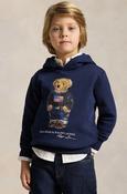 Ralph Lauren Polo Bear fleece hoodie Navy