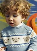 Mayoral boys jacquard knit jumper 2375 image