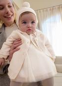 Mayoral newborn coat with hat 2403 image