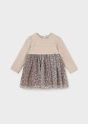 Mayoral knit tulle dress 2941 image