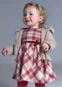 Mayoral Plaid Dress 2944