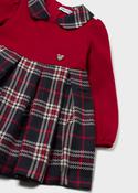 Mayoral Girls plaid dress 2945 image
