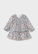 Mayoral printed velvet dress 2946 colour 31 image