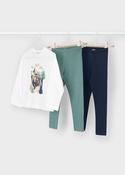 mayoral girls 3piece legging set 4735 image