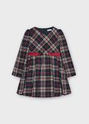 Mayoral Girls Plaid Dress 4923