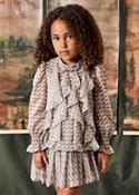 Abel &amp; Lula Chiffon dress 5586 image