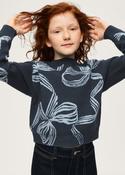 Mayoral bow detail sweater 7337