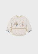 Mayoral bib with sleeves 9136