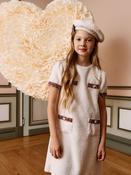 Patachou beige bouclet dress image