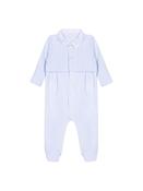 Patachou baby boy light blue babygrow image