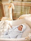 Patachou baby boy light blue coat image