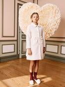 Patachou elegant bouclet coat with bow image