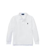 Ralph Lauren Boys cotton mesh long sleeve polo