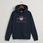 GANT Shield Hoodie navy