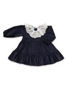 Juliana Navy velvet dress 26670