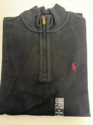 Ralph Lauren Black knit half zip pullover 8-20years image