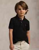 Ralph Lauren teen boys black mesh polo shirt