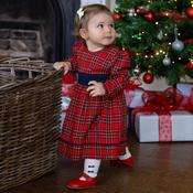 emile et rose carlina dress and tights