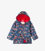 Hatley Red Farm Tractors Raincoat 2-8years image