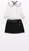 Abel &amp; Lula  Blouse Jacket and Skirt set 5612