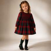 Sarah Louise Tartan Dress 013995 image
