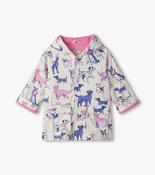 Hatley Girls Little Pups Raincoat 12months-6years image