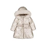 Abel &amp; Lula belted puffer jacket 5814 image